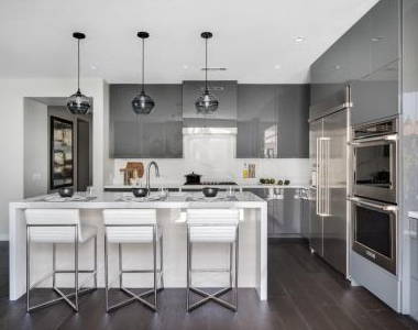 Acrylic Modular Kitchen